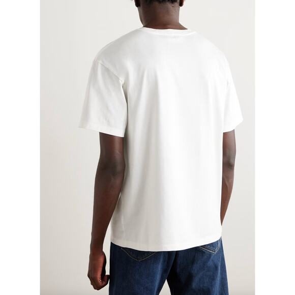 Celine Paris Small Logo White T-Shirt Men's Size XXL 100% Cotton - Picture 11 of 11